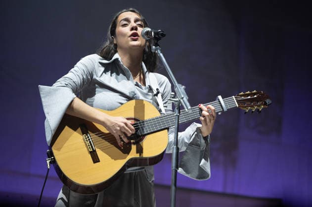 January 9, 2026, Madrid, Spain: The singer Valeria Castro performs during her performance festival Inverfest at the Circo Price, in Madrid. Madrid Spain - ZUMAs197 20260109_aaa_s197_289 Copyright: xAtilanoxGarciax