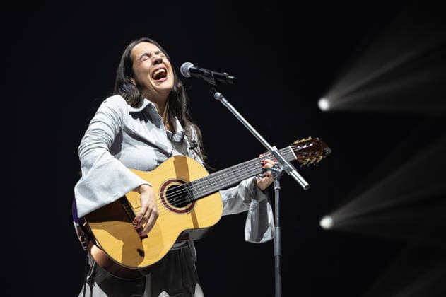 January 9, 2026, Madrid, Spain: The singer Valeria Castro performs during her performance festival Inverfest at the Circo Price, in Madrid. Madrid Spain - ZUMAs197 20260109_aaa_s197_290 Copyright: xAtilanoxGarciax