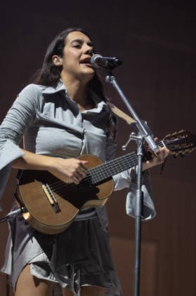 January 9, 2026, Madrid, Spain: The singer Valeria Castro performs during her performance festival Inverfest at the Circo Price, in Madrid. Madrid Spain - ZUMAs197 20260109_aaa_s197_297 Copyright: xAtilanoxGarciax