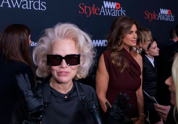 January 9, 2026, Santa Monica, California, USA: (L) Pamela Anderson and Cindy Crawford at the 2026 Annual WWD Style Awards on Friday January 9, 2026 at the Regent Hotel in Santa Monica, California. JAVIER ROJAS PI Santa Monica USA - ZUMAp124 20260109_zaa_p124_042 Copyright: xJavierxRojasx