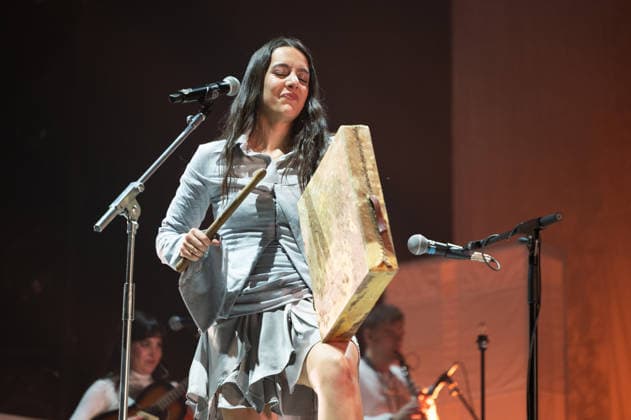 January 9, 2026, Madrid, Spain: The singer Valeria Castro performs during her performance festival Inverfest at the Circo Price, in Madrid. Madrid Spain - ZUMAs197 20260109_aaa_s197_301 Copyright: xAtilanoxGarciax