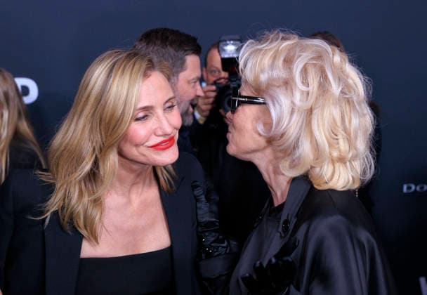 January 9, 2026, Santa Monica, California, USA: Cameron Diaz is greeted by Pamela Anderson at the 2026 Annual WWD Style Awards on Friday January 9, 2026 at the Regent Hotel in Santa Monica, California. JAVIER ROJAS PI Santa Monica USA - ZUMAp124 20260109_zaa_p124_046 Copyright: xJavierxRojasx