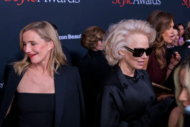 January 9, 2026, Santa Monica, California, USA: Cameron Diaz (L), Pamela Anderson is interviewed and Cindy Crawford (R) is also interviewed at the 2026 Annual WWD Style Awards on Friday January 9, 2026 at the Regent Hotel in Santa Monica, California. JAVIER ROJAS PI Santa Monica USA - ZUMAp124 20260109_zaa_p124_048 Copyright: xJavierxRojasx