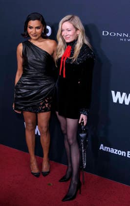 January 9, 2026, Santa Monica, California, USA: Mindy Kaling and Erin Walsh at the 2026 Annual WWD Style Awards on Friday January 9, 2026 at the Regent Hotel in Santa Monica, California. JAVIER ROJAS PI Santa Monica USA - ZUMAp124 20260109_zaa_p124_058 Copyright: xJavierxRojasx