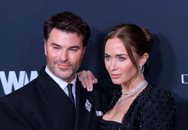 January 9, 2026, Santa Monica, California, USA: Lord Gavin McLeod-Valentine and Emily Blunt at the 2026 Annual WWD Style Awards on Friday January 9, 2026 at the Regent Hotel in Santa Monica, California. JAVIER ROJAS PI Santa Monica USA - ZUMAp124 20260109_zaa_p124_078 Copyright: xJavierxRojasx
