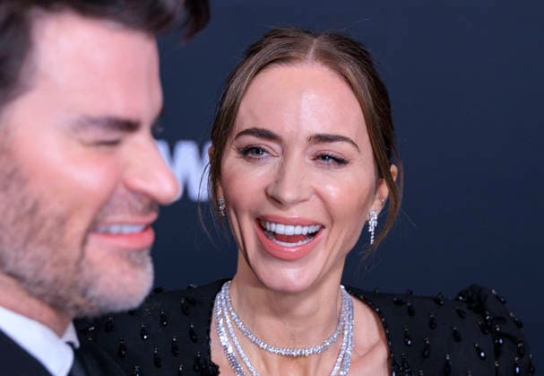 January 9, 2026, Santa Monica, California, USA: Lord Gavin McLeod-Valentine and Emily Blunt at the 2026 Annual WWD Style Awards on Friday January 9, 2026 at the Regent Hotel in Santa Monica, California. JAVIER ROJAS PI Santa Monica USA - ZUMAp124 20260109_zaa_p124_080 Copyright: xJavierxRojasx