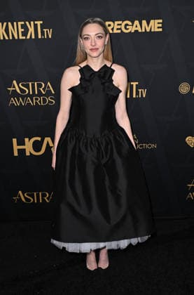 2026 Astra Film Awards Amanda Seyfried arriving to the 2026 Astra Film Awards held at the Sofitel Los Angeles at Beverly Hills on January 9, 2026 in Los Angeles, Ca. Los Angeles Sofitel Los Angeles at Beverly Hills California USA Copyright: xStarbuck xAFF-USA.COMx