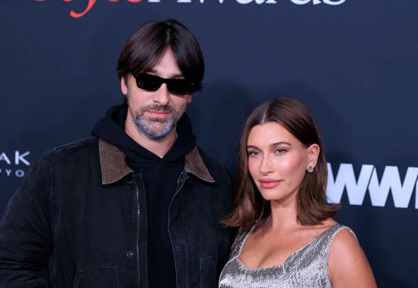 January 9, 2026, Santa Monica, California, USA: Andrew Mukamal and Hailey Bieber at the 2026 Annual WWD Style Awards on Friday January 9, 2026 at the Regent Hotel in Santa Monica, California. JAVIER ROJAS PI Santa Monica USA - ZUMAp124 20260109_zaa_p124_092 Copyright: xJavierxRojasx