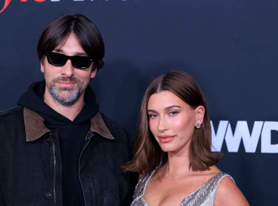January 9, 2026, Santa Monica, California, USA: Andrew Mukamal and Hailey Bieber at the 2026 Annual WWD Style Awards on Friday January 9, 2026 at the Regent Hotel in Santa Monica, California. JAVIER ROJAS PI Santa Monica USA - ZUMAp124 20260109_zaa_p124_093 Copyright: xJavierxRojasx