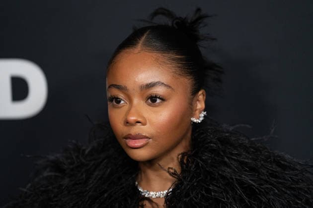 January 9, 2026, Santa Monica, California, United States: Skai Jackson arrives on the red carpet of 2026 WWD Style Awards at the Regent hotel in Santa Monica Beach California on Jan. 9th 2025. Santa Monica United States - ZUMAt169 20260109_zep_t169_004 Copyright: xConnorxTerryx