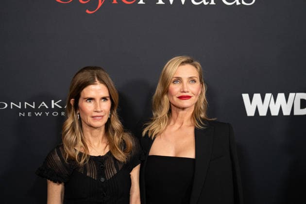 January 9, 2026, Santa Monica, California, United States: Gucci Westman & Cameron Diaz arrive on the red carpet of 2026 WWD Style Awards at the Regent hotel in Santa Monica Beach California on Jan. 9th 2025. Santa Monica United States - ZUMAt169 20260109_zep_t169_033 Copyright: xConnorxTerryx