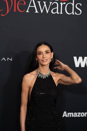 January 9, 2026, Santa Monica, California, United States: Demi Moore arrives on the red carpet of 2026 WWD Style Awards at the Regent hotel in Santa Monica Beach California on Jan. 9th 2025. Santa Monica United States - ZUMAt169 20260109_zep_t169_040 Copyright: xConnorxTerryx