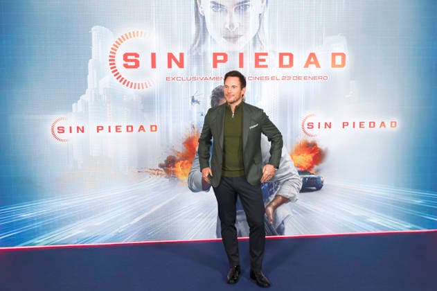 Chris Pratt at the photocall for the movie ˜Sin piedad Mercy at Holtel Four Seasons Madrid, 09 01 2026 Foto:xDyDxFotografosx xFuturexImagex pratt_6101