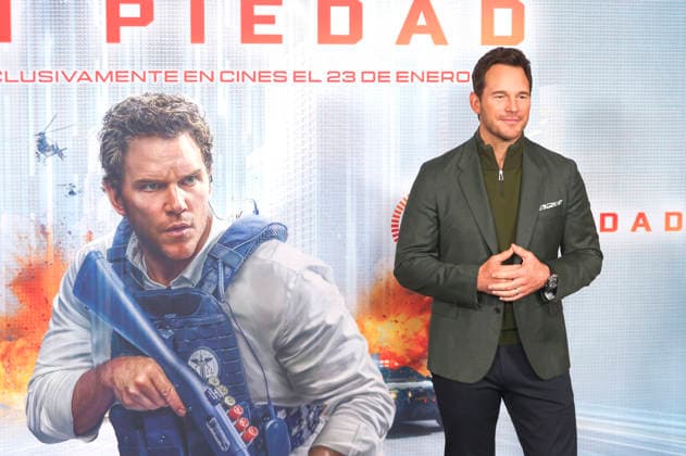 Chris Pratt at the photocall for the movie ˜Sin piedad Mercy at Holtel Four Seasons Madrid, 09 01 2026 Foto:xDyDxFotografosx xFuturexImagex pratt_6102