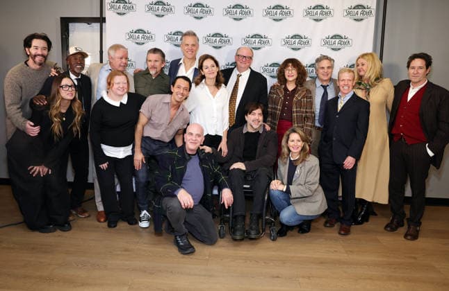 9 January 2026 - Los Angeles, California - Christian Williams, Rick Peters, Mark Ruffalo, Missy Yager, Ethan Hawke, Michael John Benzaia, Don Cheadle, Kaley Cuoco, Amy Brenneman, Tom Pelphrey, Ethan Silverman, Kevin Merida, Spencer Garrett, Elsa Walsh, John Jack Rodgers, Bonnie McNeil, Christopher Thornton, Tim McNeil, Rob Morrow, Charlotte Larsen, Susan Traylor. The Stella Adler Academy of Acting and Theatre Staged Benefit Reading Of All The President s Men held at Harmony Gold Theater l in Los Angeles. Los Angeles USA - ZUMAa123 20260109_zaa_a123_006 Copyright: xADx