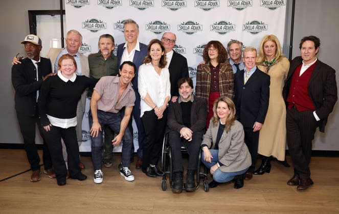 Charity Soiree All The President s Men 9 January 2026 Los Angeles, California Christian Williams, Rick Peters, Mark Ruffalo, Missy Yager, Ethan Hawke, Michael John Benzaia, Don Cheadle, Kaley Cuoco, Amy Brenneman, Tom Pelphrey, Ethan Silverman, Kevin Merida, Spencer Garrett, Elsa Walsh, John Jack Rodgers, Bonnie McNeil, Christopher Thornton, Tim McNeil, Rob Morrow, Charlotte Larsen, Susan Traylor The Stella Adler Academy of Acting and Theatre Staged Benefit Reading Of All The President s Men held at Harmony Gold Theater l in Los Angeles Photo Credit AdMedia 452053 2026 01 09 CA Los Angeles United States  Copyright: xAdMediax STAR_452053_004
