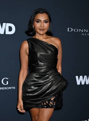2026 WWD Style Awards Mindy Kaling arriving to the 2026 Women™s Wear Daily WWD Style Awards held at the Regent Santa Monica Beach on January 9, 2026 in Santa Monica, Ca. Santa Monica Regent Santa Monica Beach California USA Copyright: xTammiexArroyox xAFF-USA.comx