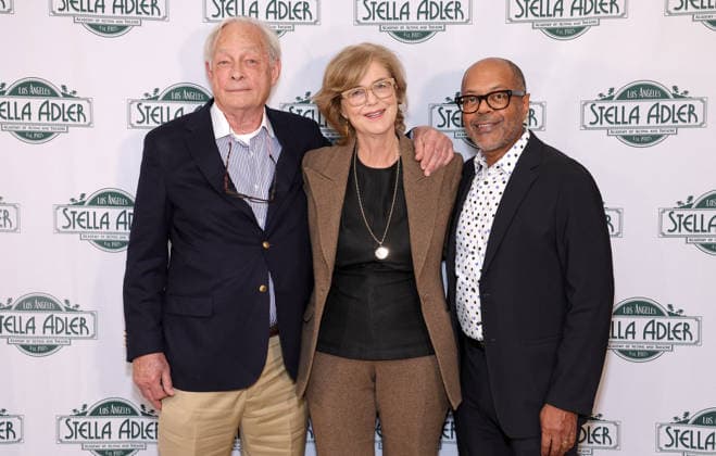 The Stella Adler Academy of Acting and Theatre Staged Benefit Reading - LA Christian Williams, Elsa Walsh, Kevin Merida At The Stella Adler Academy of Acting and Theatre Staged Benefit Reading Of All The President s Men - At Harmony Gold In Los Angeles CA, USA on January 09, 2026. Photo by Fati S ABACAPRESS.COM Los Angeles CA United States  Copyright: xFatixSadou ABACAPRESS.COMx