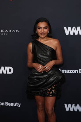 2026 WWD Style Awards, Golden Globes Mindy Kaling at the 2026 WWD Style Awards, Golden Globes presented by Amazon Beauty, Donna Karan New York, Glamsquad, IHG Hotels & Resorts, and Moët & Chandon held at the Regent Santa Monica Beach on January 9, 2026 in Santa Monica, Los Angeles, California, United States., Credit:Xavier Collin Avalon USA, Los Angeles Copyright: xXavierxCollinx xAvalonx 1064659917