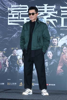 Movie Back To The Past Media Activity in Taipei TAIPEI, CHINA - JANUARY 9, 2026 - Hong Kong actor Louis Koo attend the media activities of the movie Back to the Past in Taipei, China on January 9, 2026. Taipei Taiwan China  Copyright: xCFOTOx i1768066865090