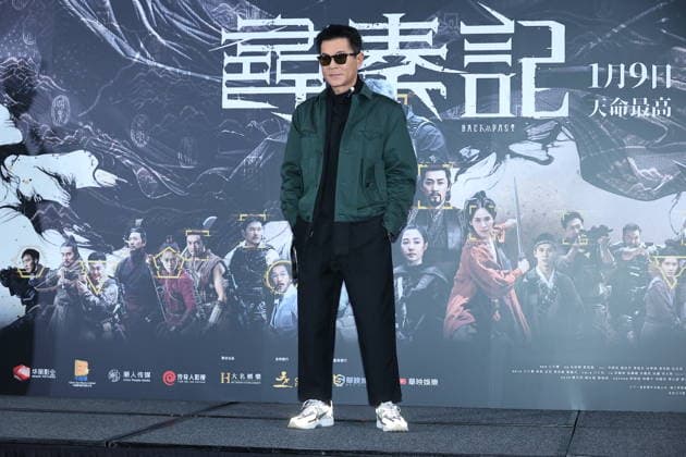 Movie Back To The Past Media Activity in Taipei TAIPEI, CHINA - JANUARY 9, 2026 - Hong Kong actor Louis Koo attend the media activities of the movie Back to the Past in Taipei, China on January 9, 2026. Taipei Taiwan China  Copyright: xCFOTOx i1768066865236