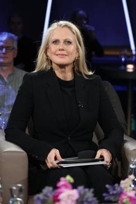 Barbara Schöneberger hosts the NDR Talk Show on 9 1 2026, photo session before the broadcast in the 3 program of NDR television in the Hamburg Lokstedt television studio
