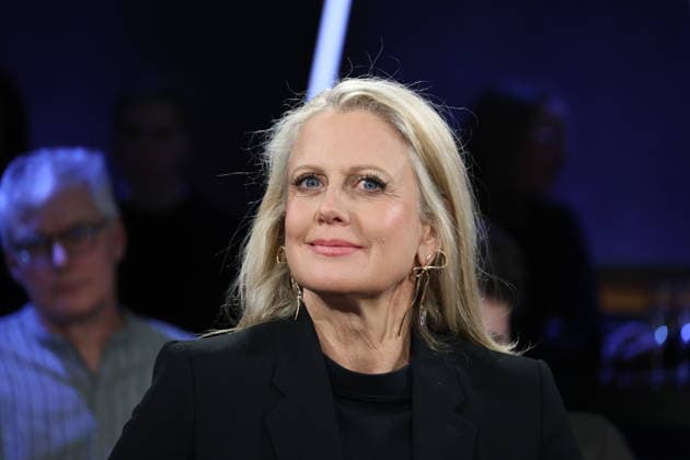 Barbara Schöneberger hosts the NDR Talk Show on 9 1 2026, photo session before the broadcast in the 3 program of NDR television in the Hamburg Lokstedt television studio
