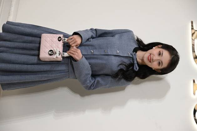 SHANGHAI, CHINA - JANUARY 10: Actress Guo Yuxin attends the Dior s flash mob on January 10, 2026 in Shanghai, China.  Copyright: xVCGx 111614272881