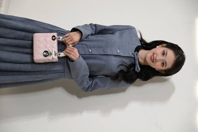 SHANGHAI, CHINA - JANUARY 10: Actress Guo Yuxin attends the Dior s flash mob on January 10, 2026 in Shanghai, China.  Copyright: xVCGx 111614272919