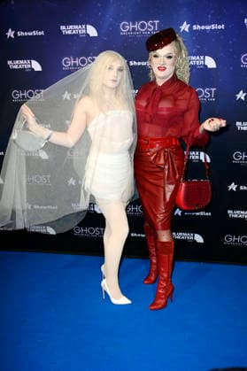 Uff and Sheila Wolf at the premiere of the musical Ghost Message from Sam at the Stage Bluemax Theater at Potsdamer Platz Berlin, 09 01 2026 Foto:xN.xKubelkax xFuturexImagex ghost_6104
