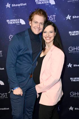 Johannes Heinrichs and Nadja Jo Klapper at the premiere of the musical Ghost Nachricht von Sam at the Stage Bluemax Theater at Potsdamer Platz Berlin, 09 01 2026 Foto:xN.xKubelkax xFuturexImagex ghost_6115