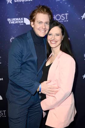 Johannes Heinrichs and Nadja Jo Klapper at the premiere of the musical Ghost Nachricht von Sam at the Stage Bluemax Theater at Potsdamer Platz Berlin, 09 01 2026 Foto:xN.xKubelkax xFuturexImagex ghost_6117