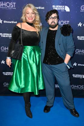 Caterina Pogorzelski and Steven Preisner at the premiere of the musical Ghost Message from Sam at the Stage Bluemax Theater at Potsdamer Platz Berlin, 09 01 2026 Foto:xN.xKubelkax xFuturexImagex ghost_6127