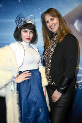Pauline Stolze and Manuela Schikorsky at the premiere of the musical Ghost Nachricht von Sam at the Stage Bluemax Theater at Potsdamer Platz Berlin, 09 01 2026 Foto:xN.xKubelkax xFuturexImagex ghost_6136