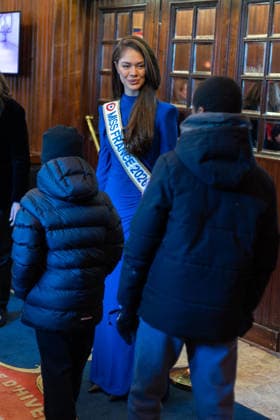 Stephane Rolland Event At Bouglione Winter Circus Miss France 2026 Hinaupoko Deveze attends Stephane Rolland, under the patronage of the Hospitals Foundation, is organizing a performance of the Tempo show by the Bouglione Winter Circus for 1,600 hospitalized children on January 10, 2026 in Paris, France. Photo by Nasser Berzane ABACAPRESS.COM Paris France  Copyright: xBerzanexNasser ABACAx