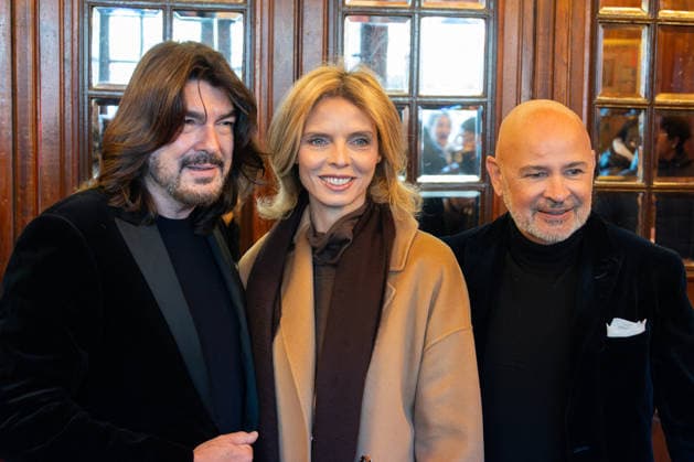Stephane Rolland Event At Bouglione Winter Circus Stephane Rolland, Sylvie Tellier, Pierre Martinez attends Stephane Rolland, under the patronage of the Hospitals Foundation, is organizing a performance of the Tempo show by the Bouglione Winter Circus for 1,600 hospitalized children on January 10, 2026 in Paris, France. Photo by Nasser Berzane ABACAPRESS.COM Paris France  Copyright: xBerzanexNasser ABACAx