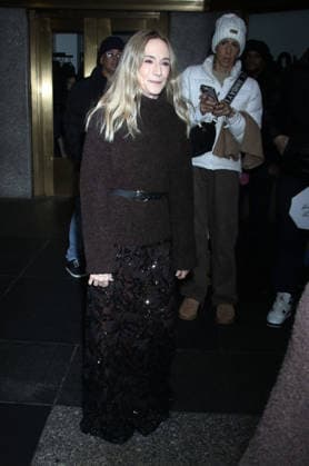 January 09 2026 Holly Hunter on The Kelly Clarkson Show to talk about new Star Trek series Star Trek: Starfleet Academy in New York.January 09 2026 Copyright: xRWx