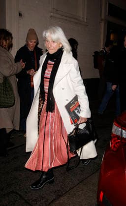 High Noon press night performance Dame Helen Mirren leaves the press night performance of High Noon at the Harold Pinter Theatre, London, UK, 09 January 2026., Credit:James James Smart Pictures Avalon  Copyright: xJamesxJames SmartxPicturesx xAvalonx 1064789166