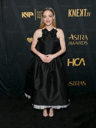 January 9, 2026, Beverly Hills, California, USA: Emmy and Golden Globe-winning American actress with German, English, and Scottish ancestry AMANDA SEYFRIED attends the 2026 Astra Film Awards 2026 Astra Film Awards presented by the Hollywood Creative Alliance. Beverly Hills USA - ZUMAb173 20260109_aap_b173_094 Copyright: xBillyxBennightx