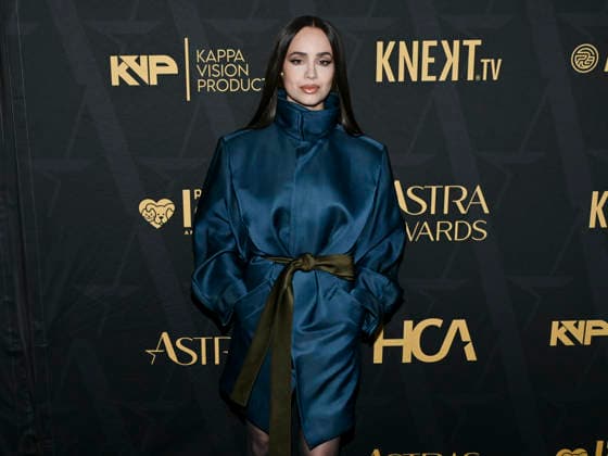 January 9, 2026, Beverly Hills, California, USA: American actress, singer, and activist SOFIA CARSON attends the 2026 Astra Film Awards 2026 Astra Film Awards presented by the Hollywood Creative Alliance. Beverly Hills USA - ZUMAb173 20260109_aap_b173_111 Copyright: xBillyxBennightx