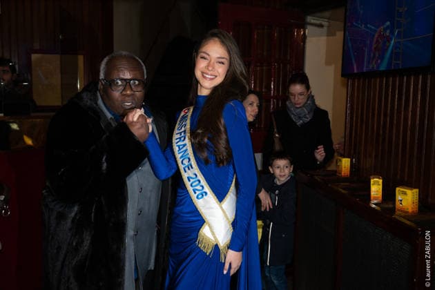 Stephane Rolland Event At Bouglione Winter Circus Magloire Delcros-Varaud and Miss France 2026 Hinaupoko Deveze attend the Performance Of Tempo Show By Cirque d Hiver Bouglione For 1,600 Hospitalized Children at Cirque Bouglione on January 10, 2026 in Paris, France. Photo by Laurent Zabulon ABACAPRESS.CO Paris France  Copyright: xZabulonxLaurent ABACAx
