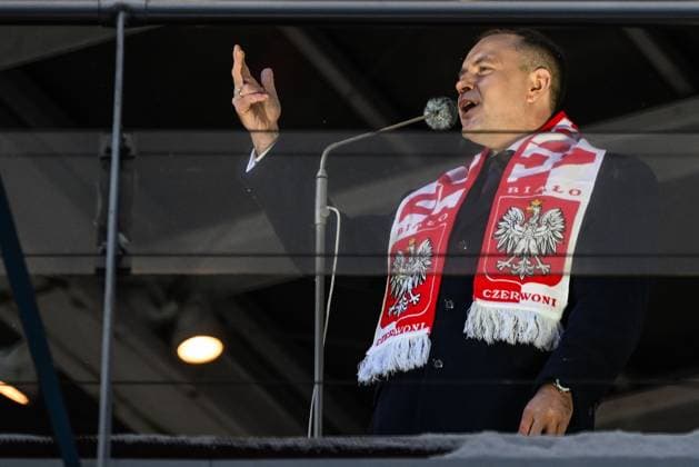 President Nawrocki Attends National Patriotic Football Fans’ Pilgrimage CZESTOCHOWA, POLAND - JANUARY 10: Polish President Karol Nawrocki addresses the crowd as he attends the 18th National Patriotic Pilgrimage of Football Fans, held at the Jasna Gora monastery in Czestochowa, Poland, on January 10, 2026. Artur Widak Anadolu Czestochowa Poland. Editorial use only. Please get in touch for any other usage.  Copyright: x2026xAnadoluxArturxWidakx