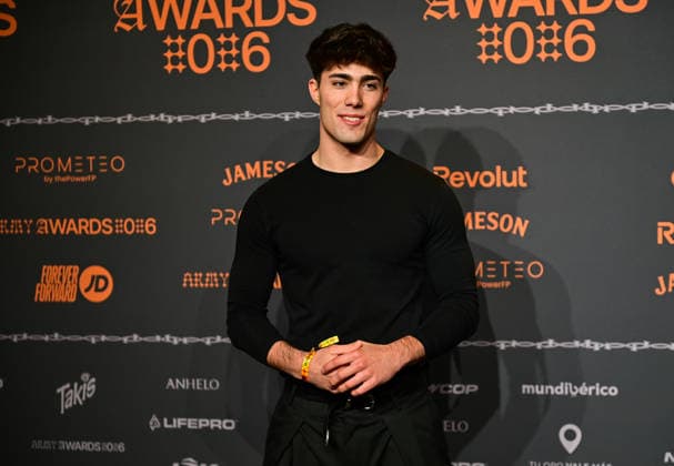 January 10, 2026, Madrid, Madrid, SPAIN: Content creators and guests pose on the black carpet during the third edition of the Army Awards, held on Saturday, January 10, at the Madrid Arena in Madrid. Known as the Ã¢â‚¬oeinternet anti-awards,Ã¢â‚¬Â the ceremony honors the most viral moments, trends, and personalities from social media over the past year in a script-free gala hosted by Ceciarmy and Santiago Segura. In the image RaoÂºl Valle Madrid SPAIN - ZUMAz108 20260110_znp_z108_088 Copyright: xRichardxZubelzux