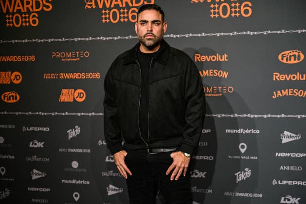 January 10, 2026, Madrid, Madrid, SPAIN: Content creators and guests pose on the black carpet during the third edition of the Army Awards, held on Saturday, January 10, at the Madrid Arena in Madrid. Known as the Ã¢â‚¬oeinternet anti-awards,Ã¢â‚¬Â the ceremony honors the most viral moments, trends, and personalities from social media over the past year in a script-free gala hosted by Ceciarmy and Santiago Segura. In the image Mowlihawk Madrid SPAIN - ZUMAz108 20260110_znp_z108_106 Copyright: xRichardxZubelzux