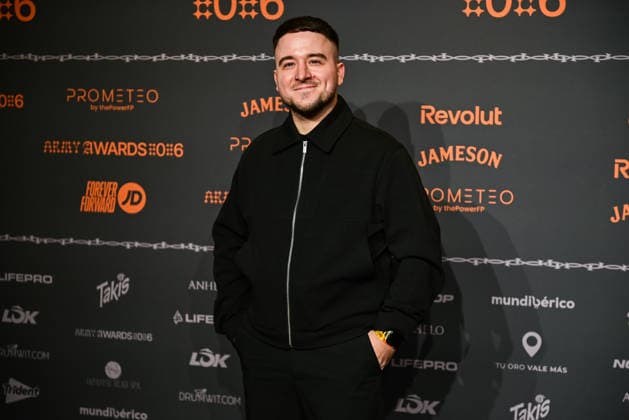 January 10, 2026, Madrid, Madrid, SPAIN: Content creators and guests pose on the black carpet during the third edition of the Army Awards, held on Saturday, January 10, at the Madrid Arena in Madrid. Known as the â€oeinternet anti-awards,†the ceremony honors the most viral moments, trends, and personalities from social media over the past year in a script-free gala hosted by Ceciarmy and Santiago Segura. In the image Mario Taxi Madrid SPAIN - ZUMAz108 20260110_znp_z108_146 Copyright: xRichardxZubelzux