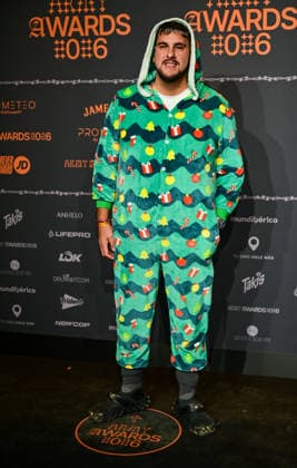 January 10, 2026, Madrid, Madrid, SPAIN: Content creators and guests pose on the black carpet during the third edition of the Army Awards, held on Saturday, January 10, at the Madrid Arena in Madrid. Known as the â€oeinternet anti-awards,†the ceremony honors the most viral moments, trends, and personalities from social media over the past year in a script-free gala hosted by Ceciarmy and Santiago Segura. In the image Patika Madrid SPAIN - ZUMAz108 20260110_znp_z108_150 Copyright: xRichardxZubelzux