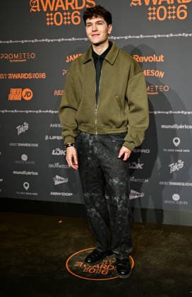 January 10, 2026, Madrid, Madrid, SPAIN: Content creators and guests pose on the black carpet during the third edition of the Army Awards, held on Saturday, January 10, at the Madrid Arena in Madrid. Known as the Ã¢â‚¬oeinternet anti-awards,Ã¢â‚¬Â the ceremony honors the most viral moments, trends, and personalities from social media over the past year in a script-free gala hosted by Ceciarmy and Santiago Segura. In the image Crespo Madrid SPAIN - ZUMAz108 20260110_znp_z108_181 Copyright: xRichardxZubelzux
