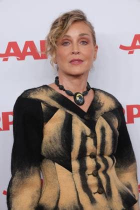 BEVERLY HILLS, CALIFORNIA - JANUARY 10: Sharon Stone at the 2026 Annual Movies for Grownups Awards with AARP at Beverly Wilshire, A Four Seasons Hotel on January 10, 2026 in Beverly Hills, California. Copyright: xAdmediax MediaPunchx