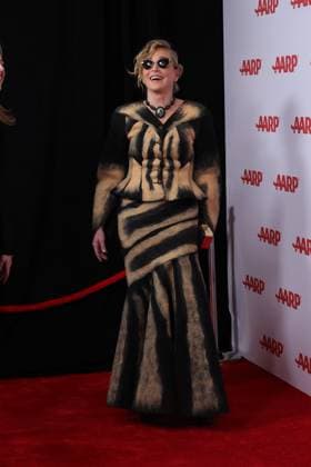 BEVERLY HILLS, CALIFORNIA - JANUARY 10: Sharon Stone at the 2026 Annual Movies for Grownups Awards with AARP at Beverly Wilshire, A Four Seasons Hotel on January 10, 2026 in Beverly Hills, California. Copyright: xAdmediax MediaPunchx