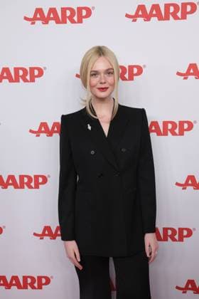 BEVERLY HILLS, CALIFORNIA - JANUARY 10: Elle Fanning at the 2026 Annual Movies for Grownups Awards with AARP at Beverly Wilshire, A Four Seasons Hotel on January 10, 2026 in Beverly Hills, California. Copyright: xAdmediax MediaPunchx